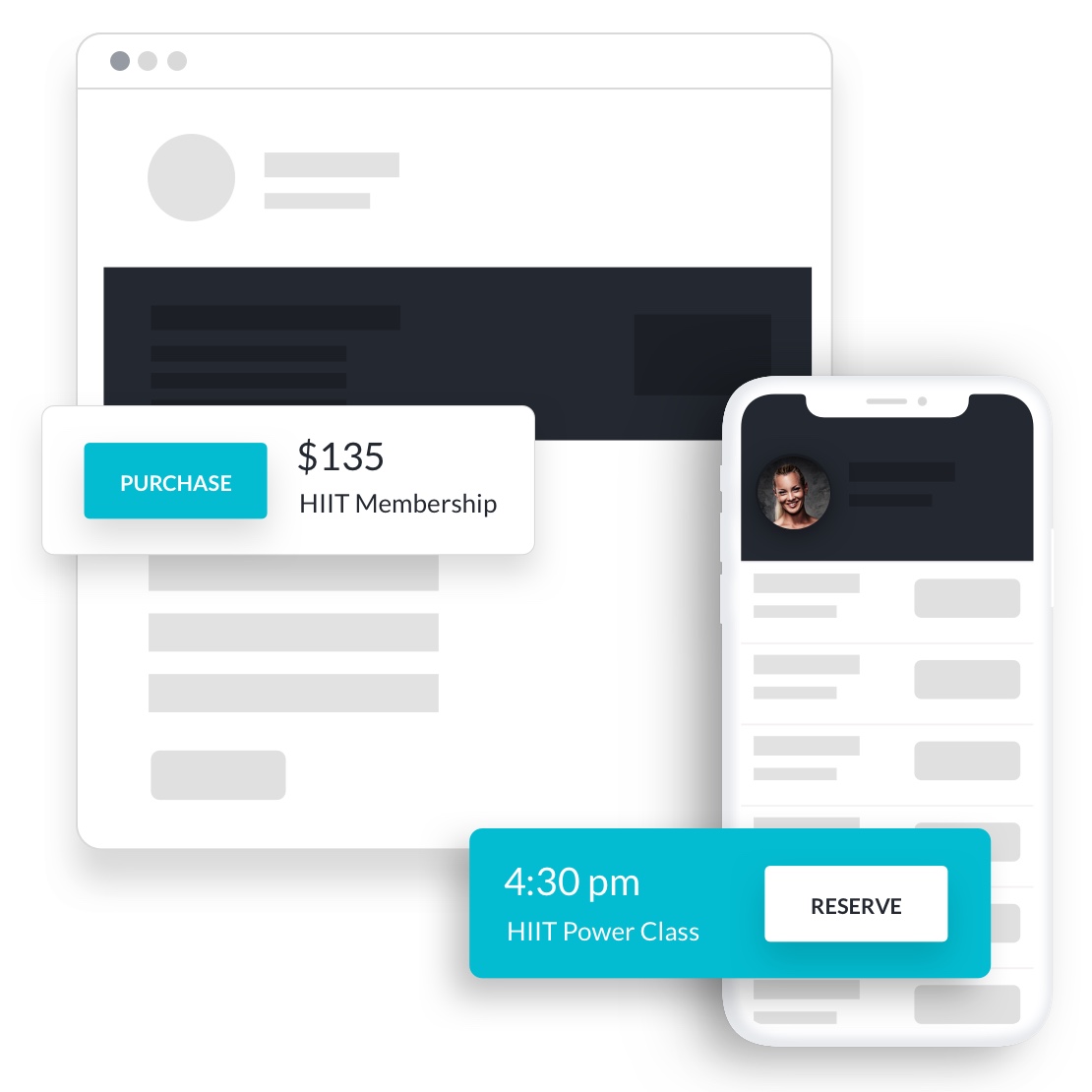 hiit studio software - run your studio better - ecosystem product shot