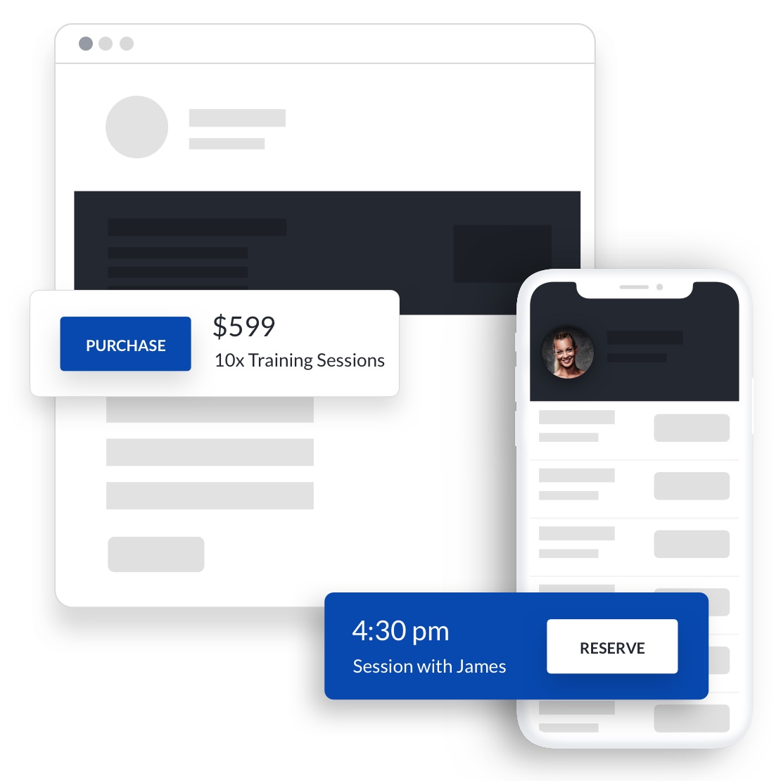 personal training software online purchase reserve