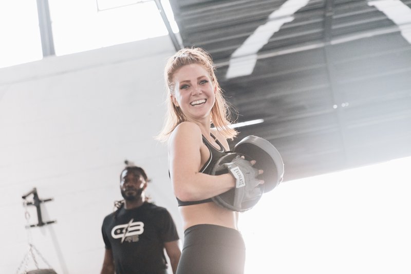 Happy members at a profitable gym