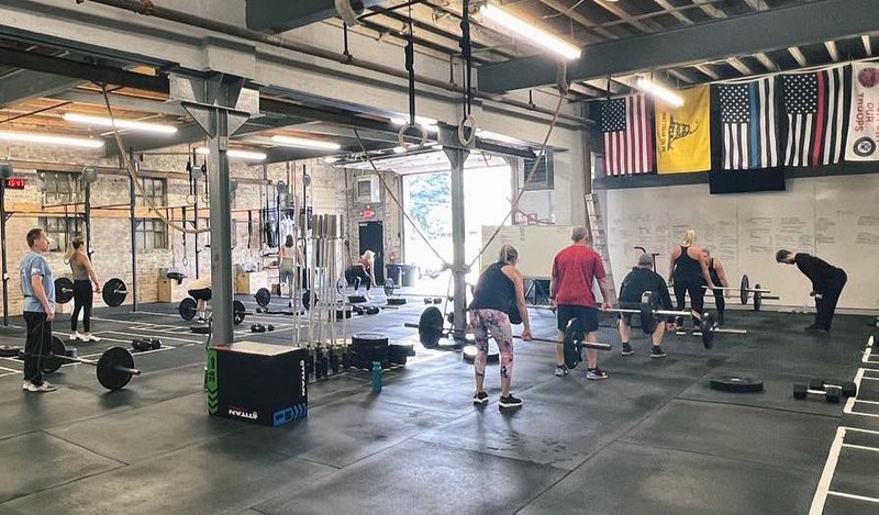 Group CrossFit classes at Harbor Park