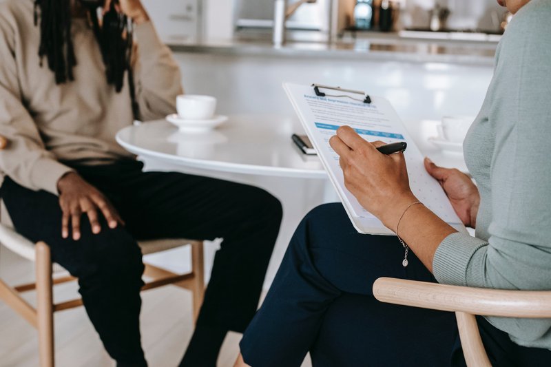 Goal-setting sessions with clients