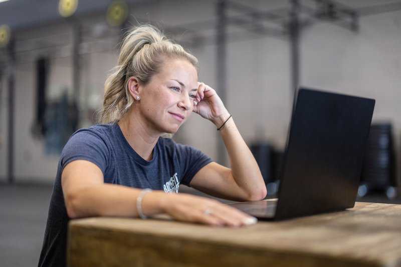 Online fitness coaching