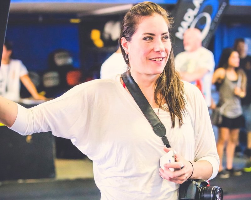 Emily Beers, gym event organizer