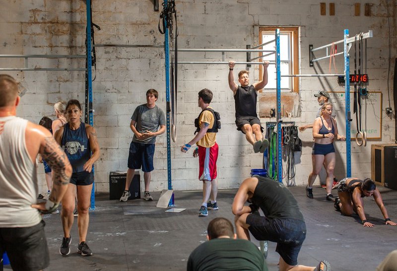 Cryptid CrossFit group class workout