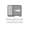 One-Piece Rail Construction