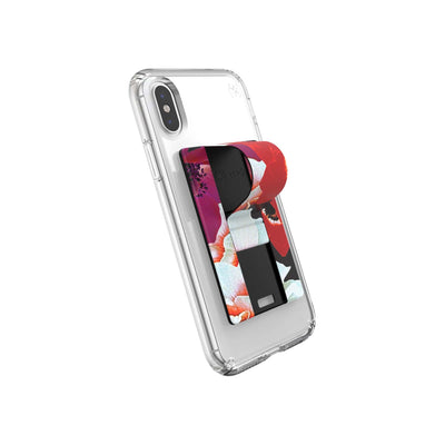 Speck GrabTab Floralcluster Black GrabTab Fine Art Collection Phone Case