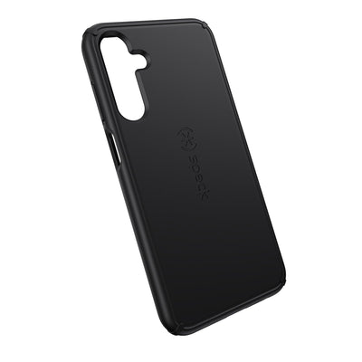 Tilted three-quarter angled view of back of phone case