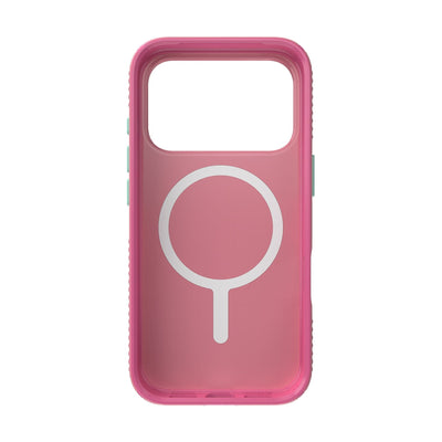 Inside view of empty phone case from straight-on#color_ibis-pink-dark-ibis-kanom-green