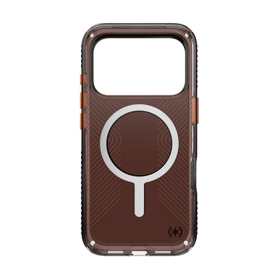 Inside view of empty phone case from straight-on#color_luxury-shade-matte-orange