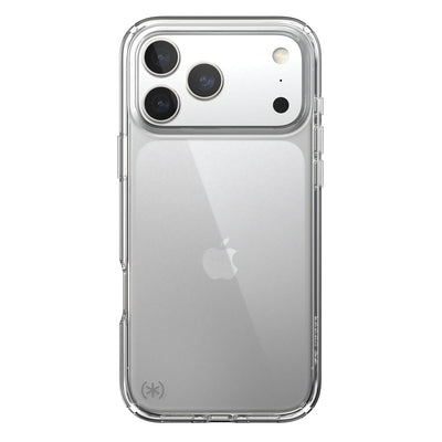 Back view of the phone case with phone inside from straight on#color_clear
