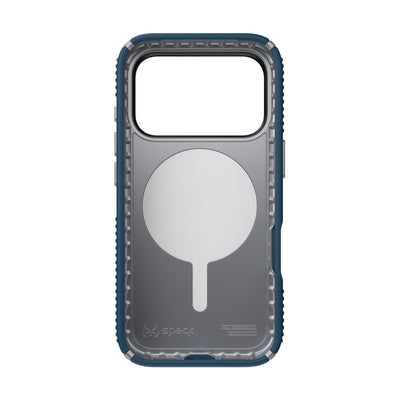 Inside view of empty phone case from straight-on#color_deep-sea-silver-metallic