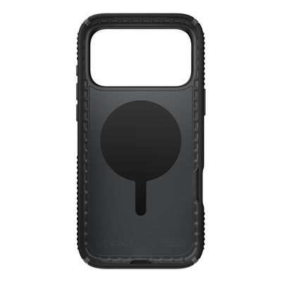 Inside view of empty phone case from straight-on#color_black-slate-grey