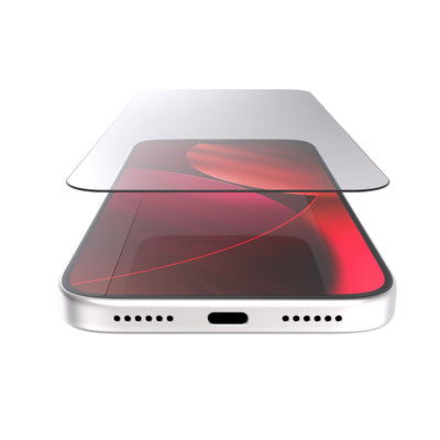 View of bottom of the device with screen protector hovering above screen#color_clear